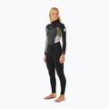 Női Rip Curl Omega 3/2mm Back Zip khaki színű úszószivacs 3