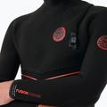 Férfi neoprén Rip Curl Flashbomb Fusion 5/4mm Hooded Zip Free black 5