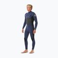 Férfi neoprén ruha Rip Curl Dawn Patrol 5/3mm Chest Zip dark navy