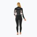 Női neoprén ruha Rip Curl Dawn Patrol 4/3mm Chest Zip Sublimed black/ black/ multi 2