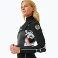 Női neoprén ruha Rip Curl Dawn Patrol 4/3mm Chest Zip Sublimed black/ black/ multi 5