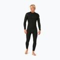 Férfi úszóruha Rip Curl Dawn Patrol 4/3mm Back Zip black 4