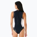 Rip Curl Mirage Ultimate Good 1 Piece 1000 egyrészes fürdőruha fekete-fehér 01FWSW 6