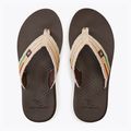 Férfi Rip Curl Reactor Open Toe flip flopok 1153 barna 19VMOT 11