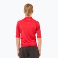 Rip Curl Lycra Brand Wave UPF red gyerek úszópóló 3