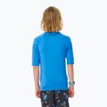 Rip Curl Lycra Brand Wave UPF blue gum gyerek úszópóló 3