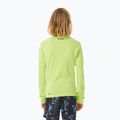 Rip Curl Brand Wave UPF Rash Vest gyermek úszómellény hosszú ujjú lime 3