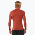 Férfi hosszú ujjú felső úszáshoz Rip Curl Waves Upf Perf L/S red 4