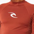 Férfi hosszú ujjú felső úszáshoz Rip Curl Waves Upf Perf L/S red 6