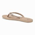 Női Rip Curl Freedom Bloom Open Toe flip flopok világos barack 3