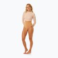 Női egyrészes fürdőruha Rip Curl Premium Surf LS Surf világosbarna 8
