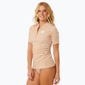 Női úszópóló Rip Curl Premium Surf Upf S/S light brown 3