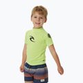 Rip Curl Brand Wave UPF gyermek úszópóló lime