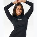 Női Rip Curl Classic Surf UPF úszás hosszú ujjú Rashguard fekete 5