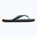 Férfi Rip Curl Wetty Fade Bloom mosott fekete flip flopok 2