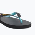 Férfi Rip Curl Wetty Fade Bloom mosott fekete flip flopok 7
