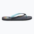 Férfi Rip Curl Wetty Fade Bloom mosott fekete flip flopok