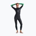 Női triatlon neoprén ruha 2XU Propel Openwater black/bright green 3