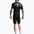 Férfi triatlonruha 2XU Aero Hex Sleeved fekete/fehér 3