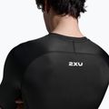 Férfi triatlonruha 2XU Core Sleeved fekete/fehér 5