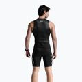 Férfi kerékpáros tank top 2XU Core Tri Tank fekete/fehér 2