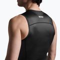 Férfi kerékpáros tank top 2XU Core Tri Tank fekete/fehér 6