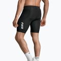 Férfi 2XU Core Tri 8" triatlon rövidnadrág fekete/fehér 4