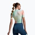 Női triatlonruha 2XU Aero Hex Sleeved jelly mint/majol 4