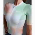 Női triatlonruha 2XU Aero Hex Sleeved jelly mint/majol 6
