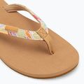 Női Rip Curl Freedom Bloom Open Toe Mango Flip Flopok 7