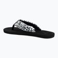 Női Rip Curl Freedom Plush Bloom flip flopok fekete 3