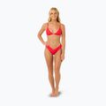 Rip Curl Premium Surf Fixed Tri hibiszkusz piros fürdőruha felső 2