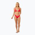 Rip Curl Premium Surf Skimpy Hipster fürdőruha alsó hibiszkusz piros 2