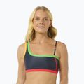 Rip Curl Gigi One Shoulder fürdőruha felső sötét farmer