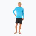 Férfi Rip Curl Dawn Patrol UPF Performance kék színű úszó hosszú ujjú ruha 2