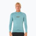 Férfi Rip Curl Raw Energy UPF Performance kék lagúna úszás hosszú ujjú férfi ruházat