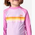 Rip Curl gyermek úszó hosszú ujjú Rainbow Tide Rash Vest élénk rózsaszínű 4
