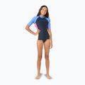 Gyermek Rip Curl Block Party Rash Vest úszómellény navy 2