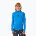 Gyerek úszó hosszú ujjú felső Rip Curl Waves Upf blue gum