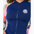 Női úszó hosszú ujjú felső Rip Curl Party Wave Upf Zip multicolor 6