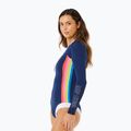 Női egyrészes fürdőruha  Rip Curl Surf Stripe UPF Surf Suit dark navy 5