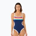 Női egyrészes fürdőruha Rip Curl Surf Stripe Cheeky dark navy