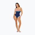 Női egyrészes fürdőruha Rip Curl Surf Stripe Cheeky dark navy 2