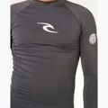 Férfi úszó hosszú ujjú felső Rip Curl Waves Upf Perf charcoal grey 6