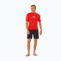 Férfi úszópóló Rip Curl Waves Upf Perf lava red 2