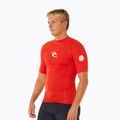 Férfi úszópóló Rip Curl Waves Upf Perf lava red 4