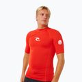 Férfi úszópóló Rip Curl Waves Upf Perf lava red 5