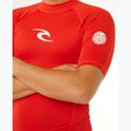 Férfi úszópóló Rip Curl Waves Upf Perf lava red 6