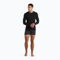 Férfi hőaktív pulóver icebreaker Merino 150 Anatomica Crewe fekete 2