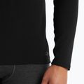 Férfi hosszú ujjú termikus icebreaker Merino 150 Anatomica Crewe fekete 5